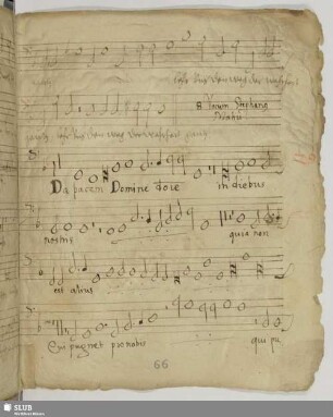 Mahu, Stephan: Da pacem Domine in diebus nostris