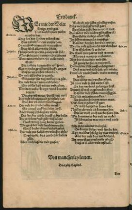 Von mancherley leuten. Das xlii. Capitel.