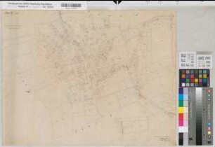 Herten (Herten), Teilung der Restparzellen der 1811 geteilten Hertener Gemeinheiten, Supplementkarte Flur 4