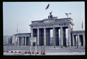 Brandenburger Tor 28.10.61.