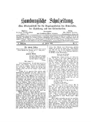 Vor vierzig Jahren : Schulmeisterbriefe eines holsteinischen Dorflehrers ; zehnter Brief