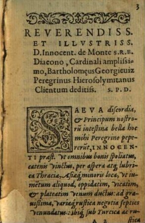 Bartholomaei Georgiewiz De Turcarum moribus epitome