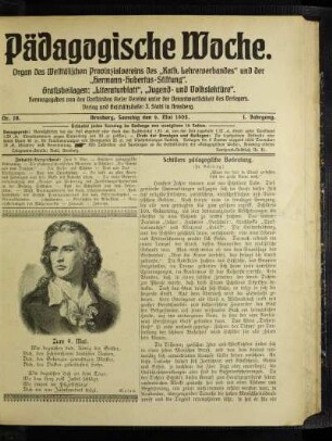 Schillers pädagogische Bedeutung