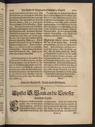 1062-1082, Die Epistel S. Pauli an die Colosser
