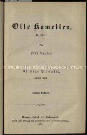 Sämtliche Werke von Fritz Reuter, Bd. 9
