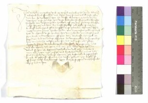 Wilhelm und Ernfried von Vellberg: Zinsen; aufgedr. Siegel.