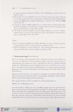 7. Mathematische Logik (Kaiserslautern)