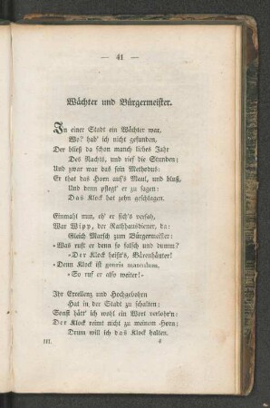 Wächter und Bürgermeister.