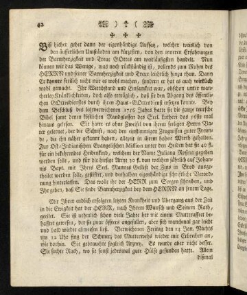 42-44, Biß hieher gehet dann der eigenhändige Aufsatz, ...