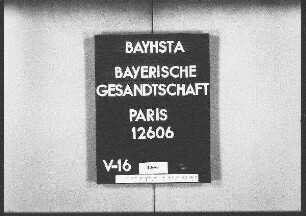 Rouselle, Bertrand, Kammermohr in München, ehemals in französischen Militärdiensten, Soldrückstand