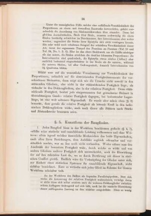 §. 5. Kunstform der Bauglieder.