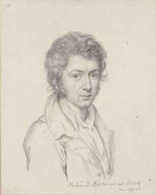 Bildnis Ruscheweyh, Ferdinand (1785-1845), Kupferstecher