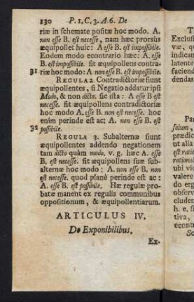 130-140, Articulus VI.