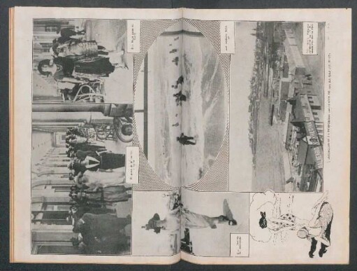 Iniciación de la temporada balnearia de 1922, en Mar del Plata