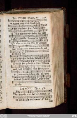 Der XCVIII. Psalm. 98.