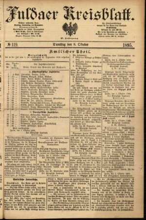 Ausgabe vom Dienstag, den 08. Oktober 1895.