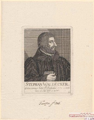 Stephan Waldecker, Diakon bei St. Sebald