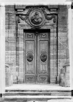 Sankt Blasien Abteikirche - Ansicht Eingangsportal