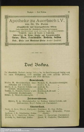 Dorf Bockwa