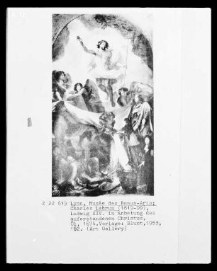Christus erscheint dem siegreichen Ludwig XIV.