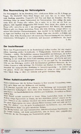 Eine Neuerwerbung der Nationalgalerie