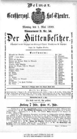 Der Hüttenbesitzer