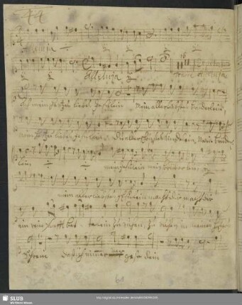 44. [Andreas Hammerschmidt:] Alleluia merk auf mein Herz und sieh dorthin