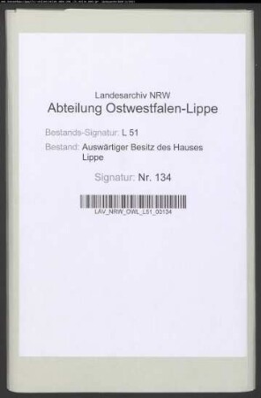 Rechnungen der Ulenburg