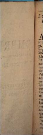 L' ombre du feu duc de Mayenne au duc son fils