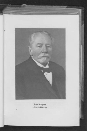 Otto Meißner geboren 10. März 1850