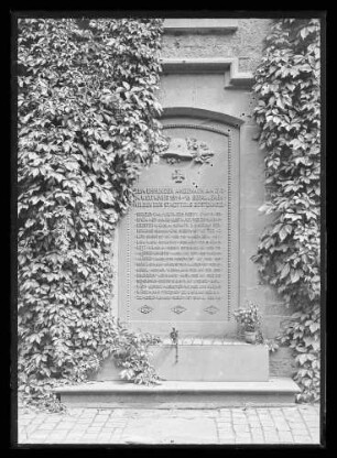 Denkmal für die Gefallenen 1914-1918 aus Bestenheid