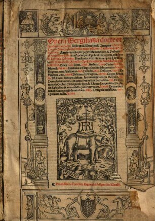Opera Wergiliana : docte et familiariter exposita