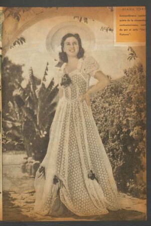 [Fotografía de] Diana Durb[in]