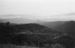 Das Simien Gebirge : Blick von Norden auf das Simien Gebirge.
