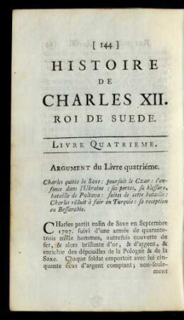 Livre Quatrieme