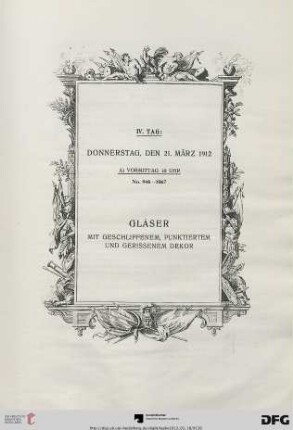 Gläser (Nr. 946-1067)