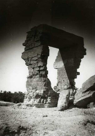 Tempel des Ammon; Tor von Süden