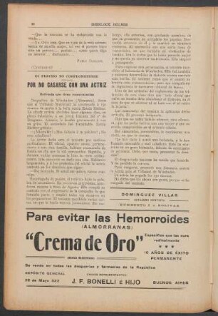 Es preciso no comprometerse - Por no casarse con una actríz : Bofetada que tiene consecuencias