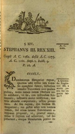 Historia Critica Regvm Hvngariae ... : Ex Fide Domesticorvm Et Exterorvm Scriptorvm Concinnata, Tomvlvs IV.. [Stirps Arpadiana]