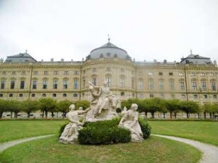 Würzburg: Residenz Hofgarten