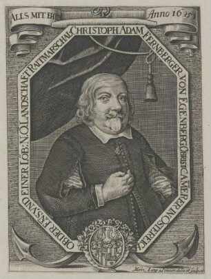 Bildnis des Christoph Adam Fernberger von Eggenberg