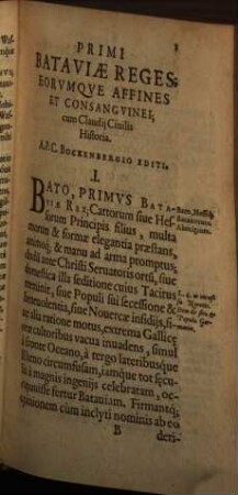 Historiae Batavorum