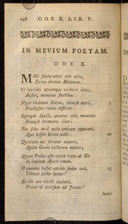 148-151, Ode X.