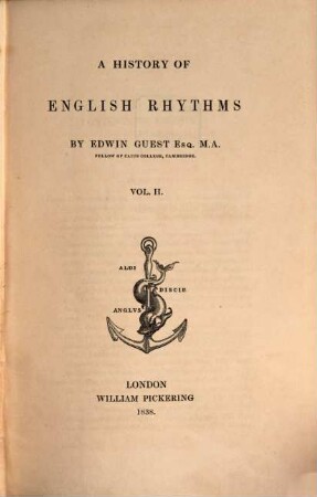 A history of English rhythms, 2