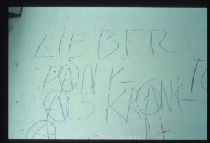 LIEBER PANK ALS KRANK