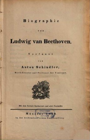 Biographie von Ludwig van Beethoven