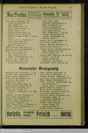 Gemeinde Georgewitz