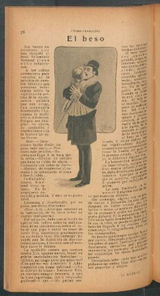 El beso : Firmas francesas