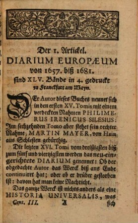Hamburgische Bibliotheca historica, der studierenden Jugend zum Besten zusammengetragen. 3, 3. 1716
