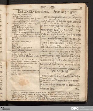 [XXXI. Exercitium bis XL. Exercitium.]